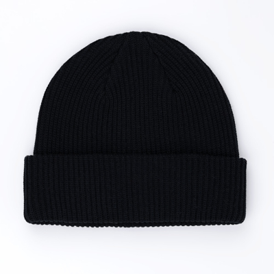 Čiapka zo 100% organickej bavlny  - čierna