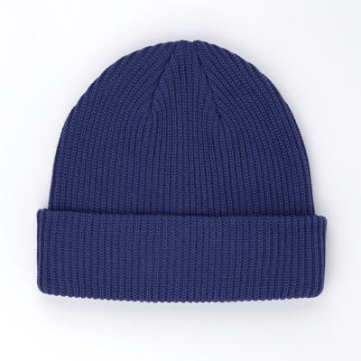 Čiapka zo 100% organickej bavlny -  modrá