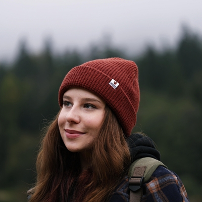 100% Merino vlnená čiapka WILD Waffle - 4 farby