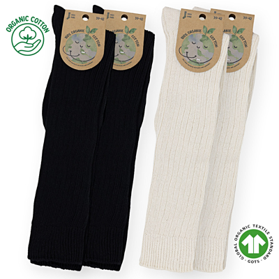 Podkolienky 100% organická bavlna (certifikát GOTS) [dámske]