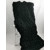 Gigantická Merino pletená deka - čierna