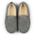 Sivé nízke vlnené papuče plstené [dámske]